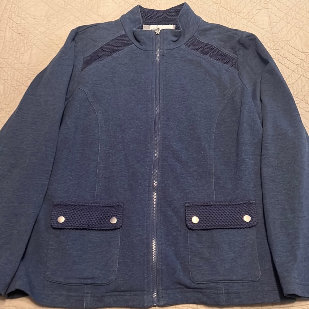 Alfred Dunner Petite Blue jacket